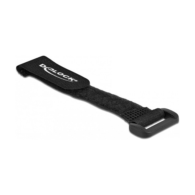 DeLOCK Bridas de cable con cierre de gancho y lazo 150 x 20 mm Negro, 5 piezas DeLOCK Bridas de cable con cierre de gancho y lazo 150 x 20 mm Negro, 5 piezas