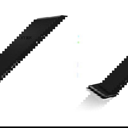 ICY BOX IB-DK2241AC USB 3.0 Docking Station 11-en-1 con Múltiples Puertos para PC y Mac