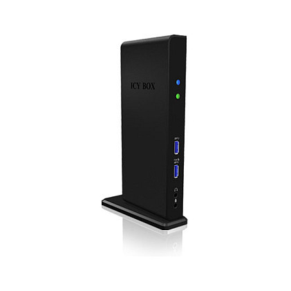 ICY BOX IB-DK2241AC Docking Station 11-en-1 USB 3.0/3.2 Gen 1