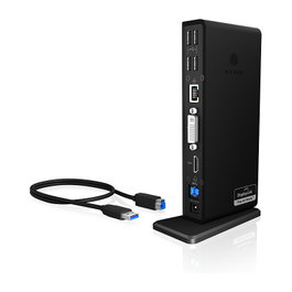 ICY BOX IB-DK2241AC Docking Station 11-en-1 USB 3.0/3.2 Gen 1