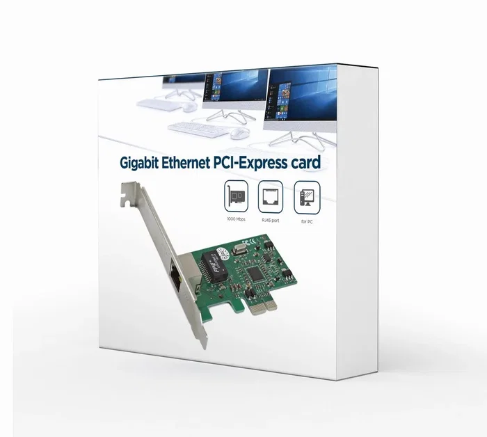 Gembird NIC-GX1 Tarjeta de Red Gigabit Ethernet PCI Express RJ45