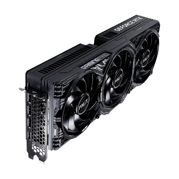 Palit GeForce RTX 5080 GamingPro OC V1 - Tarjeta Gráfica Gaming 16GB GDDR7 256-bit PCIe 5.0 4x Pantalla 7680x4320 3 Ventiladores RGB