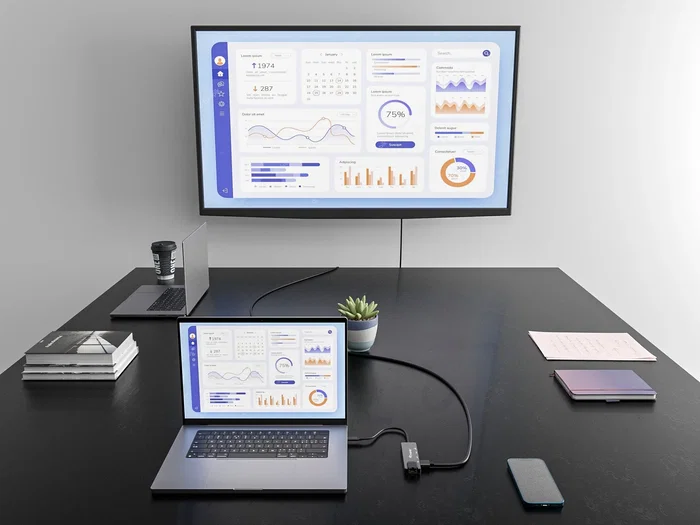 Equip Adaptador USB-C 5 en 1 133489 con HDMI 4K/30Hz, Gigabit Ethernet, 2xUSB 3.0, Power Delivery 100W, Cable 25cm, Aluminio, Gris, para Mac y Windows Equip Adaptador USB-C 5 en 1 133489 con HDMI 4K/30Hz, Gigabit Ethernet, 2xUSB 3.0, Power Delivery 100W, Cable 25cm, Aluminio, Gris, para Mac y Windows