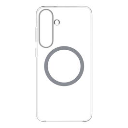 Samsung GP-FFS936YCA Funda Transparente Qi2 para Galaxy S25+ con Carga Inalámbrica Magnética