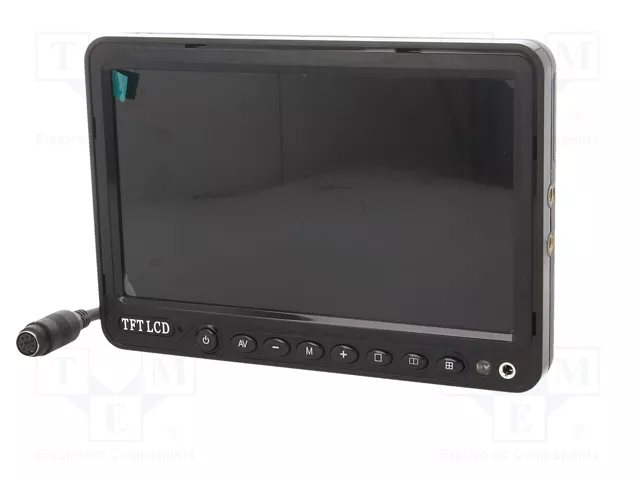 ACV Visualizador TFT de 7 pulgadas 800x480 Negro