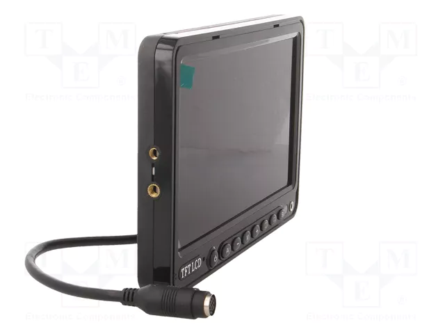 ACV Visualizador TFT de 7 pulgadas 800x480 Negro