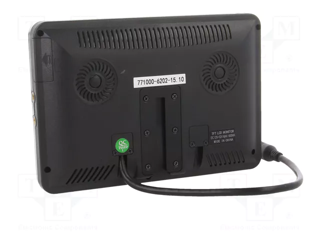 ACV Visualizador TFT de 7 pulgadas 800x480 Negro