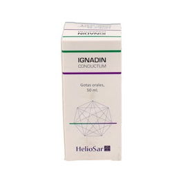 Heliosar Ignadin Conductum 50Ml Complemento Alimenticio con Vitamina B6, Cromo y Zinc para Apoyo al Organismo