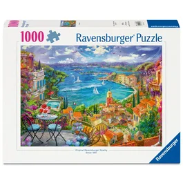 Ravensburger Rompecabezas Adultos Saint-Tropez 1000 Piezas, A partir de 14 años, Ref: 12001824