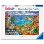 Ravensburger Rompecabezas Adultos Saint-Tropez 1000 Piezas, A partir de 14 años, Ref: 12001824