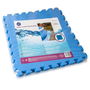 Gre - Protector de Suelo para Piscina 9 Piezas EVA, 50x50 cm c/u (2.25 m² total), 4.5 mm Grosor, Color Azul, para Piscinas Desmontables Sobresuelo