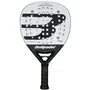 Bullpadel Neuron 2025 Palas de Pádel, modelo oficial de Fede Chingotto, pala de control con Wave System, forma híbrida, 38mm, color blanco y negro