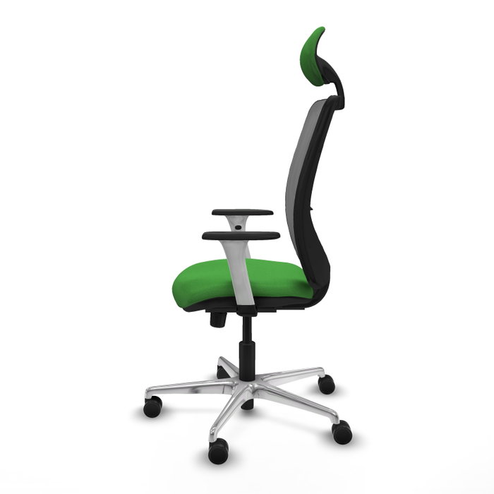 PIQUERAS Y CRESPO Silla de oficina Zulema con mecanismo Sincro, Verde y Gris PIQUERAS Y CRESPO Silla de oficina Zulema con mecanismo Sincro, Verde y Gris