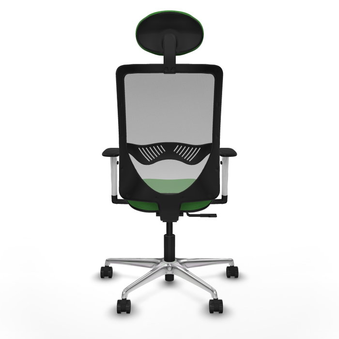 PIQUERAS Y CRESPO Silla de oficina Zulema con mecanismo Sincro, Verde y Gris PIQUERAS Y CRESPO Silla de oficina Zulema con mecanismo Sincro, Verde y Gris