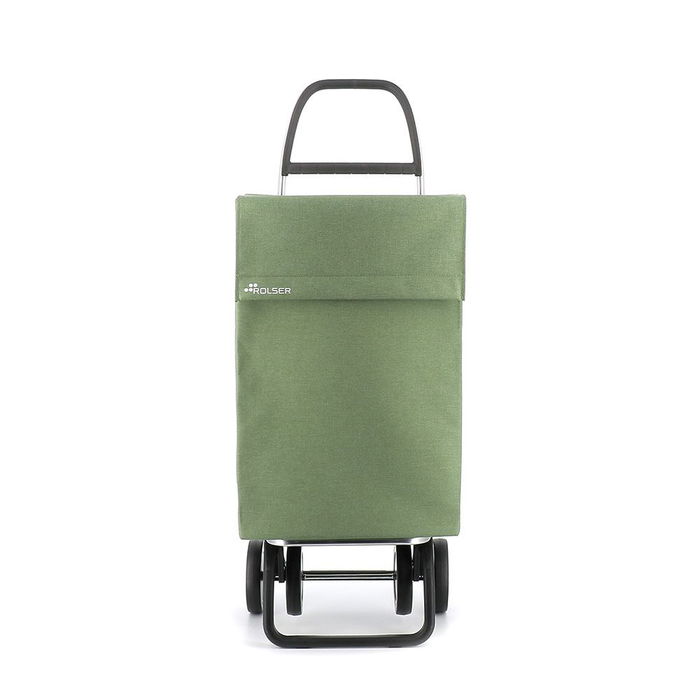Rolser Carro de la compra Jean Tweed 4 Ruedas 43L Verde