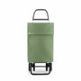 Rolser Carro de la compra Jean Tweed 4 Ruedas 43L Verde