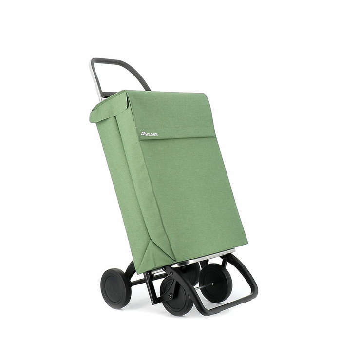 Rolser Carro de la compra Jean Tweed 4 Ruedas 43L Verde Rolser Carro de la compra Jean Tweed 4 Ruedas 43L Verde