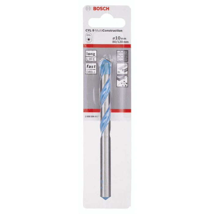 Bosch CYL-9 MultiConstruction Broca de 10x80x120mm