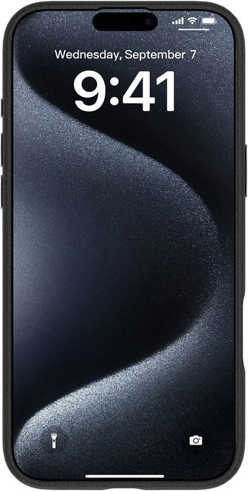 eSTUFF INFINITE VENICE Funda magnética de cuero para iPhone 16 - Negro eSTUFF INFINITE VENICE Funda magnética de cuero para iPhone 16 - Negro
