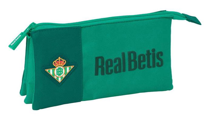 Safta Portatodo Triple Resistente Agua Real Betis Balompie 22x12x3 cm