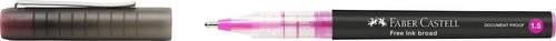 Faber-Castell Free Ink Bolígrafo de Tinta Líquida Rosa Punta 1,5 mm (Set de 12) Faber-Castell Free Ink Bolígrafo de Tinta Líquida Rosa Punta 1,5 mm (Set de 12)