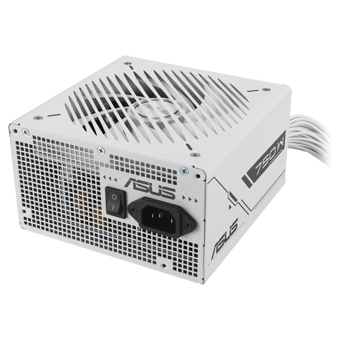 ASUS PRIME-750B-WHITE Fuente de Alimentación ATX 750W 80 Plus Bronze Certificación, Blanco