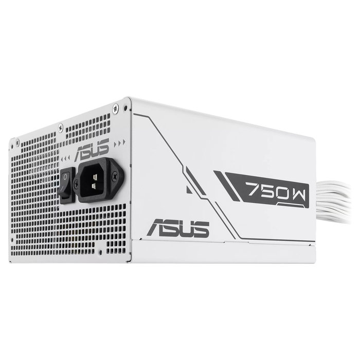 ASUS PRIME-750B-WHITE Fuente de Alimentación ATX 750W 80 Plus Bronze Certificación, Blanco