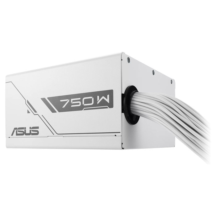 ASUS PRIME-750B-WHITE Fuente de Alimentación ATX 750W 80 Plus Bronze Certificación, Blanco