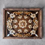 Aberto Design REF045 Bandeja de Madera Maciza 48 x 38 x 4 cm