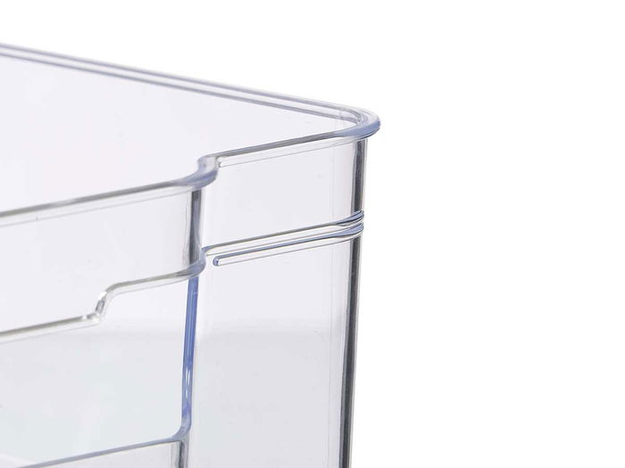 Kinvara Organizador para Nevera 37 x 21.5 x 9 cm Plástico Transparente (Set de 12) Kinvara Organizador para Nevera 37 x 21.5 x 9 cm Plástico Transparente (Set de 12)