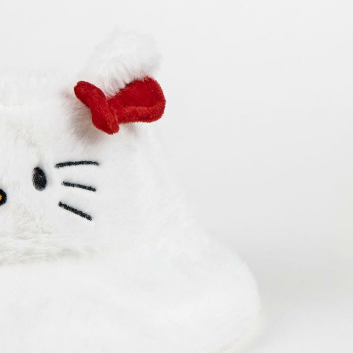 Cerdá Gorro Pescador Pelo Hello Kitty Blanco