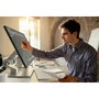 Alogic Clarity Pro Touch 27 UHD 4K Monitor con soporte plegable y USB-C 65W, Negro/Plata