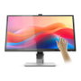 ALOGIC Clarity Fold Touch 27" 4K Ultra HD Monitor Táctil, Webcam 8MP, 65W USB-C, Negro Plata