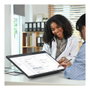 ALOGIC Clarity Fold Touch 27" 4K Ultra HD Monitor Táctil, Webcam 8MP, 65W USB-C, Negro Plata