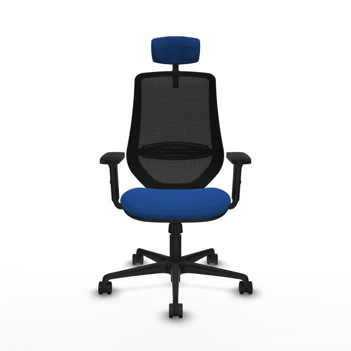 PIQUERAS Y CRESPO Silla de oficina Mardos con mecanismo Sincro Azul y Negro PIQUERAS Y CRESPO Silla de oficina Mardos con mecanismo Sincro Azul y Negro