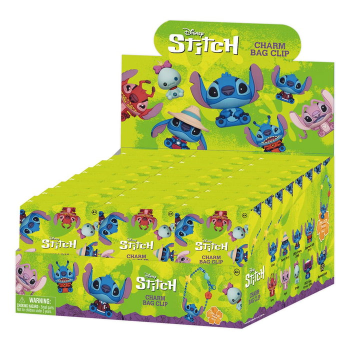Monogram Int. Lilo & Stitch Colgantes PVC 3D Stitch Charm Expositor (24)