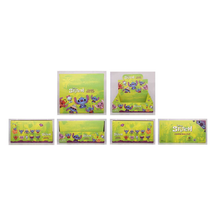 Monogram Int. Lilo & Stitch Colgantes PVC 3D Stitch Charm Expositor (24)