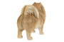DKD Home Decor Figura de Perro en Resina Marrón