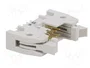 HARTING Conector IDC SEK de 10 pines recto, macho, THT, gris
