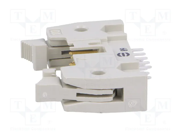 HARTING Conector IDC SEK de 10 pines recto, macho, THT, gris HARTING Conector IDC SEK de 10 pines recto, macho, THT, gris