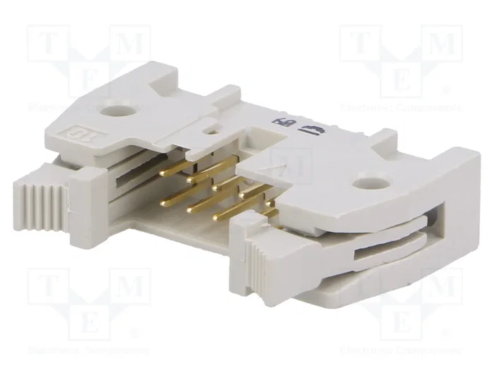 HARTING Conector IDC SEK de 10 pines recto, macho, THT, gris HARTING Conector IDC SEK de 10 pines recto, macho, THT, gris