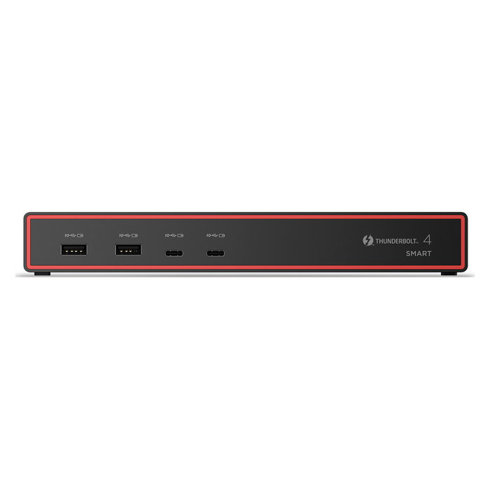 Lenovo ThinkPad Thunderbolt 4 Smart Dock G2 7500 - Puerto Docking con 100W PD, HDMI 2.1, DP 1.4, Ethernet 2.5Gb/s, 4 Monitores - Negro