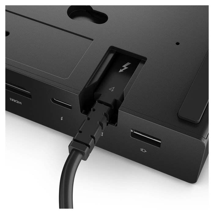 Lenovo ThinkPad Thunderbolt 4 Smart Dock G2 7500 - Puerto Docking con 100W PD, HDMI 2.1, DP 1.4, Ethernet 2.5Gb/s, 4 Monitores - Negro