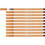 Stabilo Pen 68 Bermellón Pálido 10 Unidades