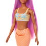 Barbie Muñeca Sirena Cabello Fantasía Rosa Hrr05