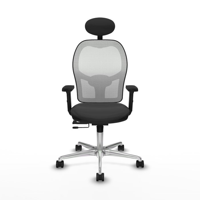 PIQUERAS Y CRESPO Silla de oficina Jorquera Gris oscuro/Blanco PIQUERAS Y CRESPO Silla de oficina Jorquera Gris oscuro/Blanco