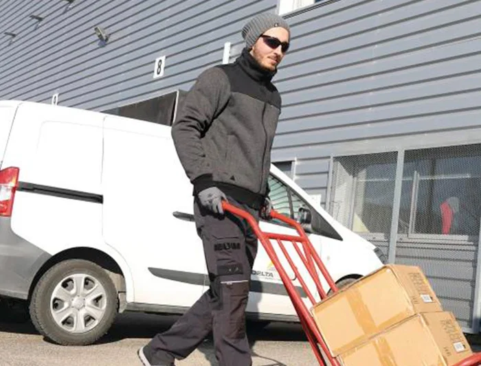 Deltaplus Gafas de protección policarbonato ahumado diseño deportivo UV400 norma EN166 EN172 ANSI-ISEA Z87.1