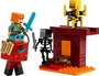 LEGO Minecraft Juego de construcción Set La Batalla de Lava del Inframundo 21118