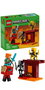 LEGO Minecraft Juego de construcción Set La Batalla de Lava del Inframundo 21118