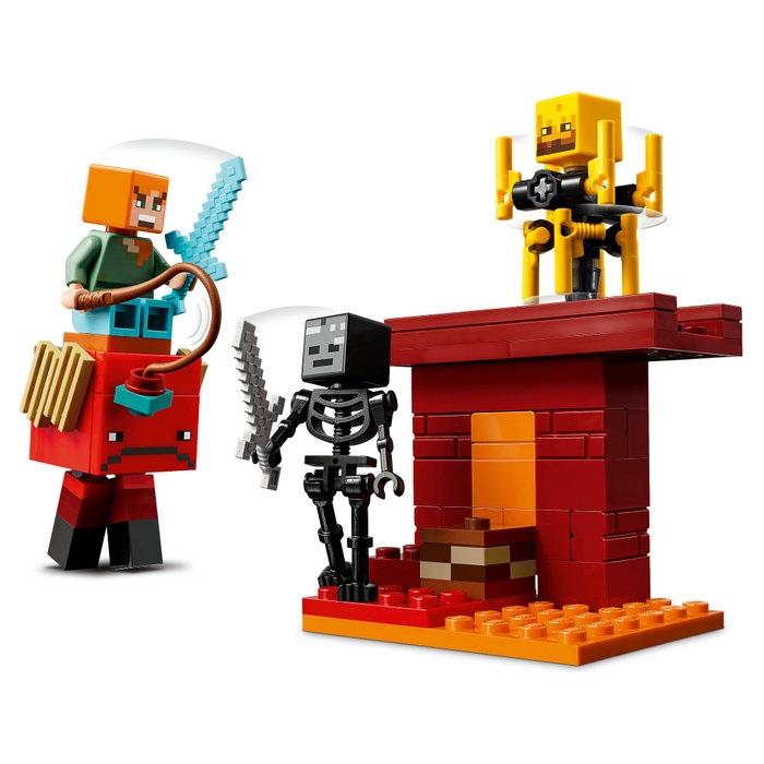 LEGO Minecraft La Batalla de Lava del Inframundo 21266